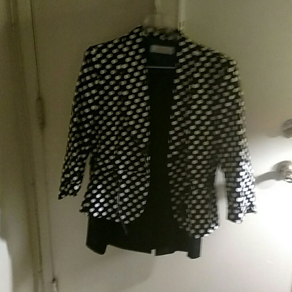 Polka dot suit
